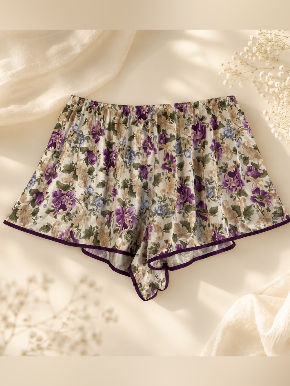 Vintage Petra Fashions Floral Tap Shorts Bloomers Cottagecore 1X USA